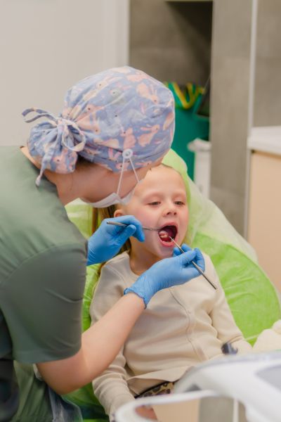Лечение кариеса у детей