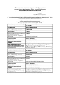 Аккредитация Ильина Елена Эдуардовна